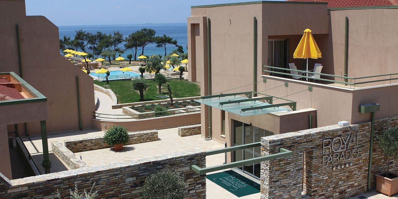 Hotel Royal Paradise Beach Resort & Spa 5*  Thassos 